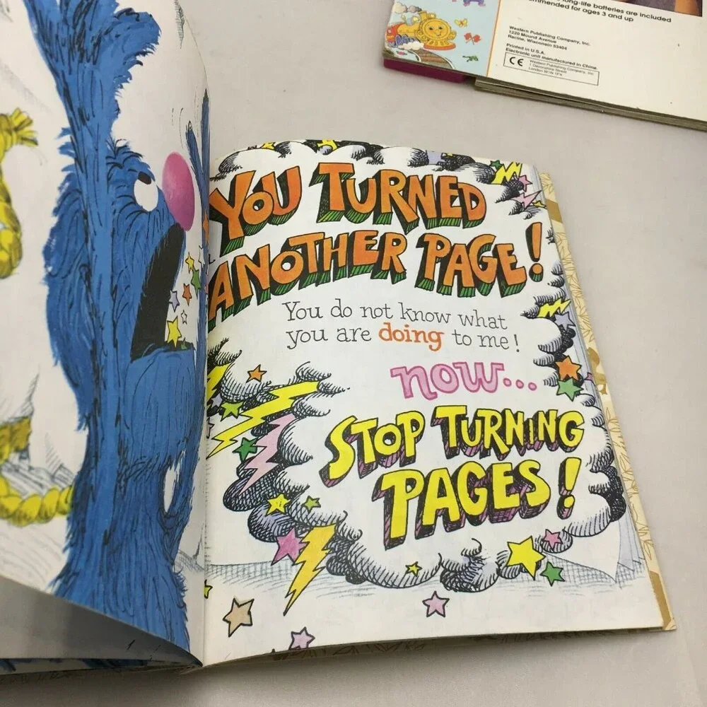 The Monster At The End Of This Book Grover I Know An Old Lady Golden Sound Story